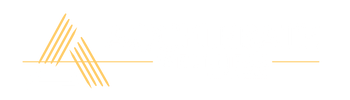 Accelerate Wellness Logo white with Gold accents